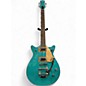Used Gretsch Guitars G5232T Electromatic Double Jet FT With Bigsby Caicos Green Solid Body Electric Guitar thumbnail