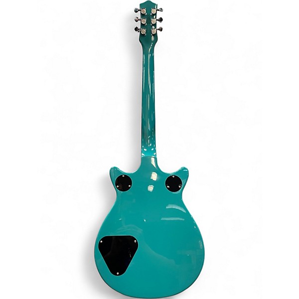 Used Gretsch Guitars G5232T Electromatic Double Jet FT With Bigsby Caicos Green Solid Body Electric Guitar