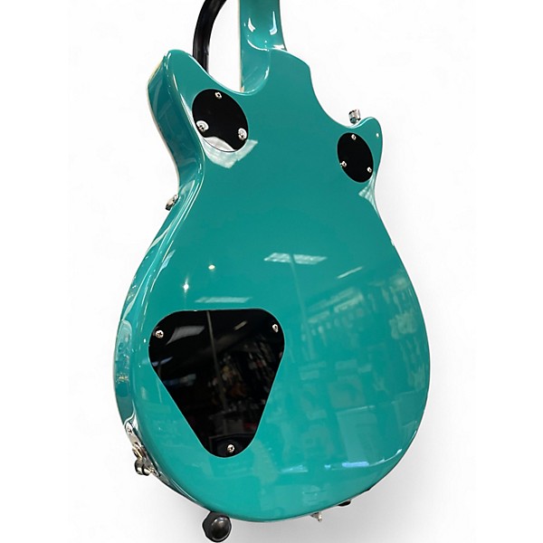 Used Gretsch Guitars G5232T Electromatic Double Jet FT With Bigsby Caicos Green Solid Body Electric Guitar