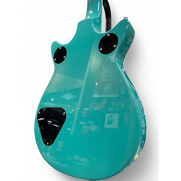 Used Gretsch Guitars G5232T Electromatic Double Jet FT With Bigsby Caicos Green Solid Body Electric Guitar