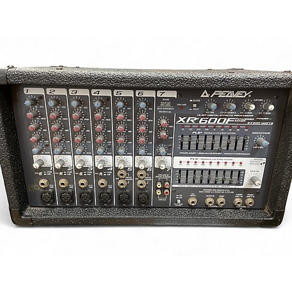 Used 2010 Peavey xr600f Powered Mixer