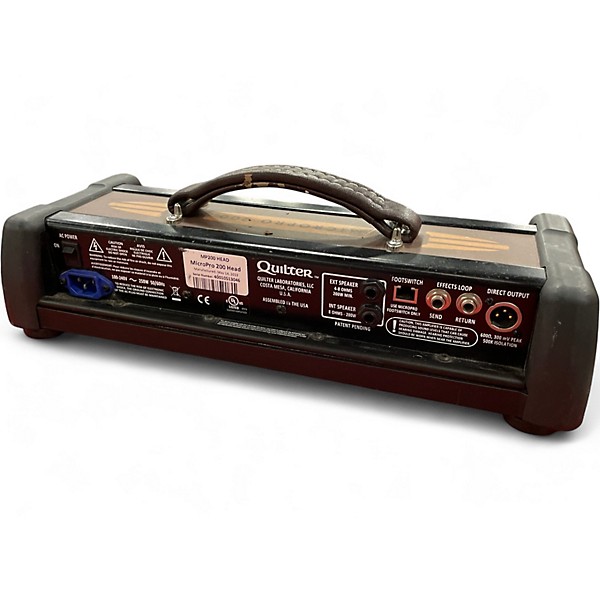 Used Quilter Labs MicroPro 200 Amp Head Solid State Guitar Amp Head