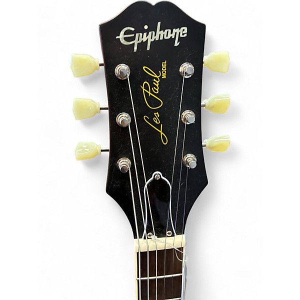 Used Epiphone 1959 Reissue Les Paul Standard Dark Cherry Burst Solid Body Electric Guitar