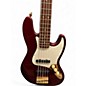 Used Fender Modern Player Jazz Bass V Midnight Wine Electric Bass Guitar