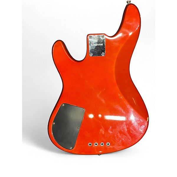 Used Ibanez TR 300 Red Electric Bass Guitar