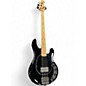 Used 2023 Ernie Ball Music Man Stingray Special 4 H Jet Black Electric Bass Guitar