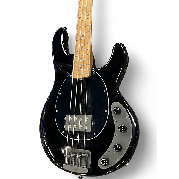 Used 2023 Ernie Ball Music Man Stingray Special 4 H Jet Black Electric Bass Guitar