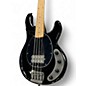 Used 2023 Ernie Ball Music Man Stingray Special 4 H Jet Black Electric Bass Guitar
