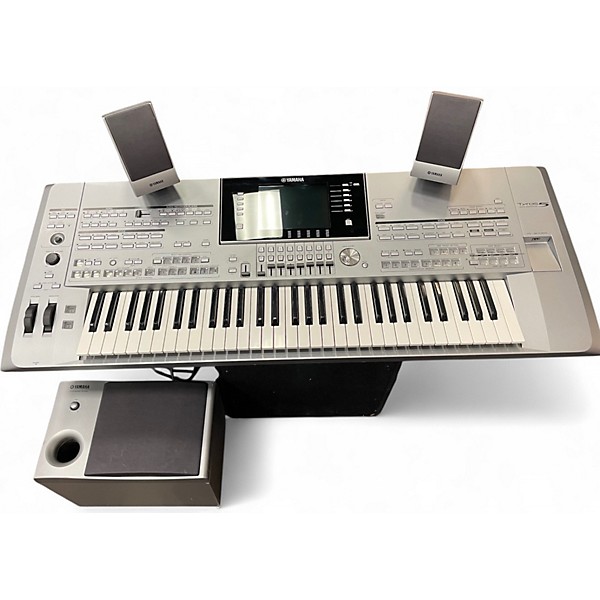 Used Yamaha Tyros 5 61 Key Arranger Keyboard