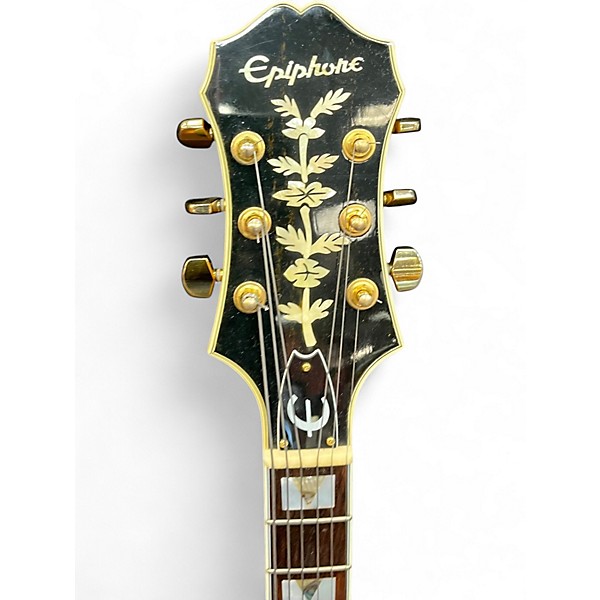 Used Epiphone BROADWAY  YELLOW Hollow Body Electric Guitar