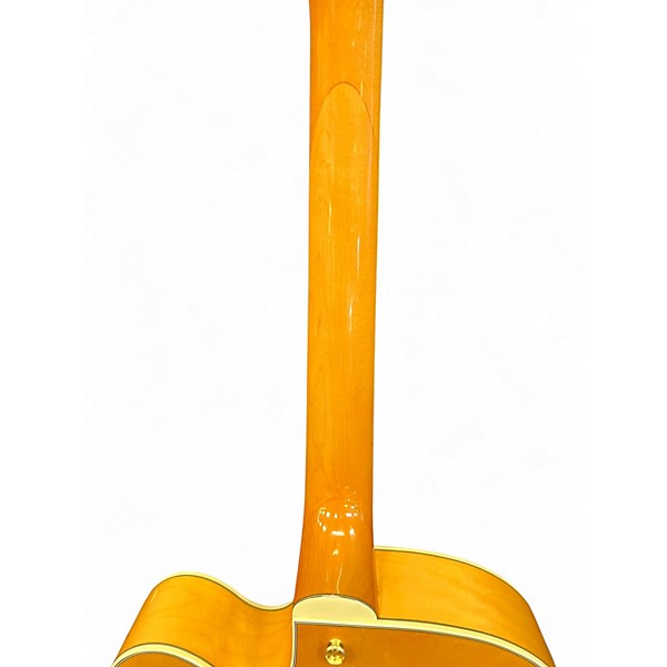 Used Epiphone BROADWAY  YELLOW Hollow Body Electric Guitar