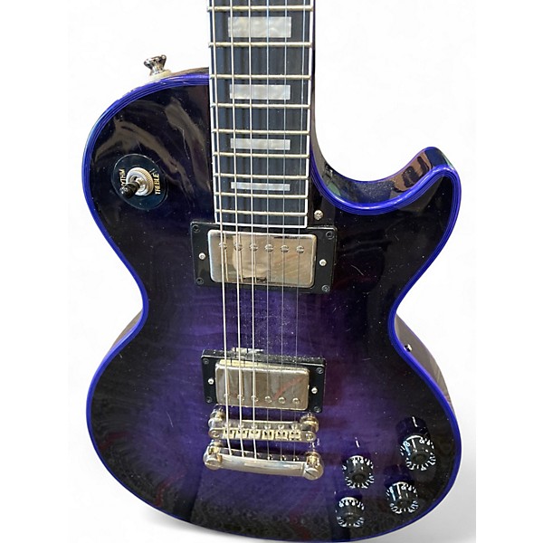 Used Epiphone LES PAUL CUSTOM WIDOW PURPLE BURST Solid Body Electric Guitar