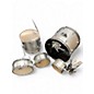Used Rogue 5 Piece JUNIOR KICKER SILVER Drum Kit thumbnail