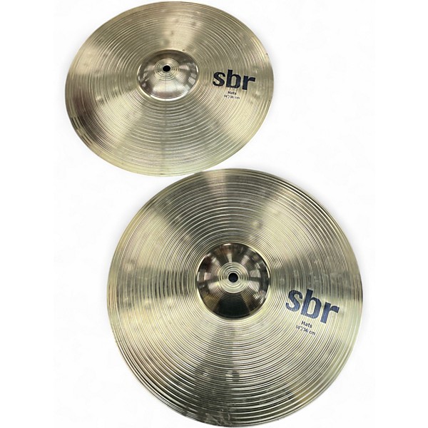 Used SABIAN 14in SBR Hi Hat Pair Cymbal