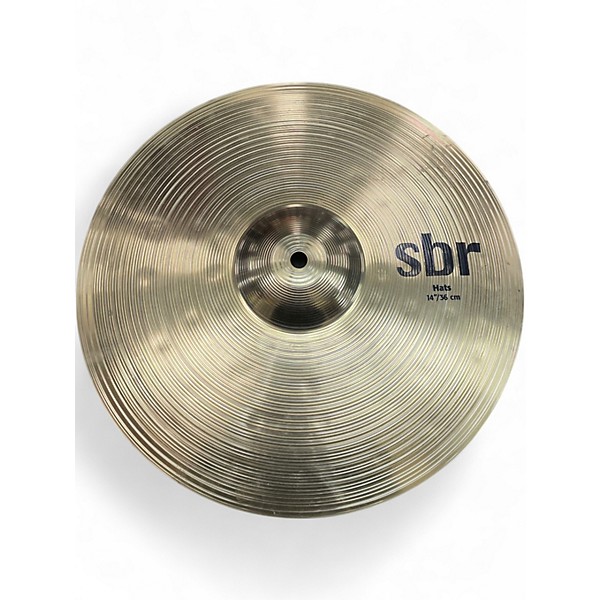 Used SABIAN 14in SBR Hi Hat Pair Cymbal