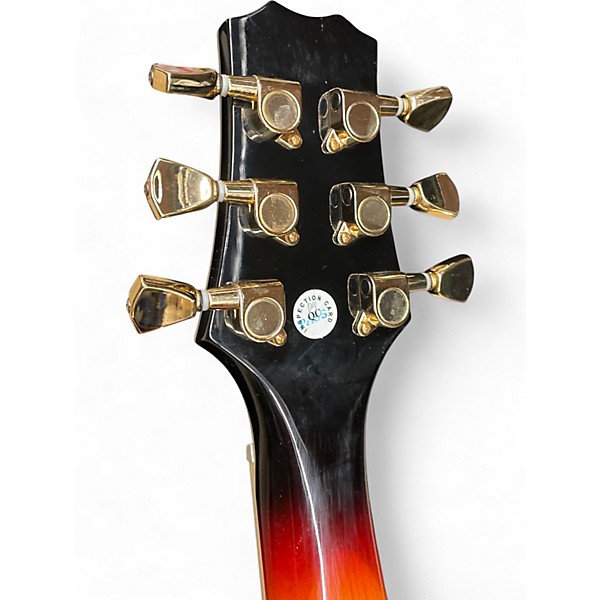 Used Peavey JF1 3 Tone Sunburst Hollow Body Electric Guitar