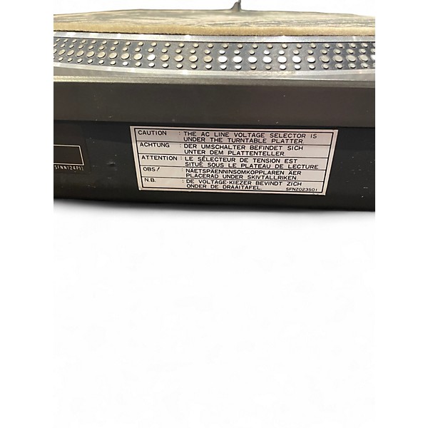Used Technics SL1210MK2 Turntable