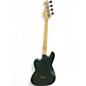 Used 2024 Squier Paranormal Rascal HH Sherwood Green Metallic Electric Bass Guitar