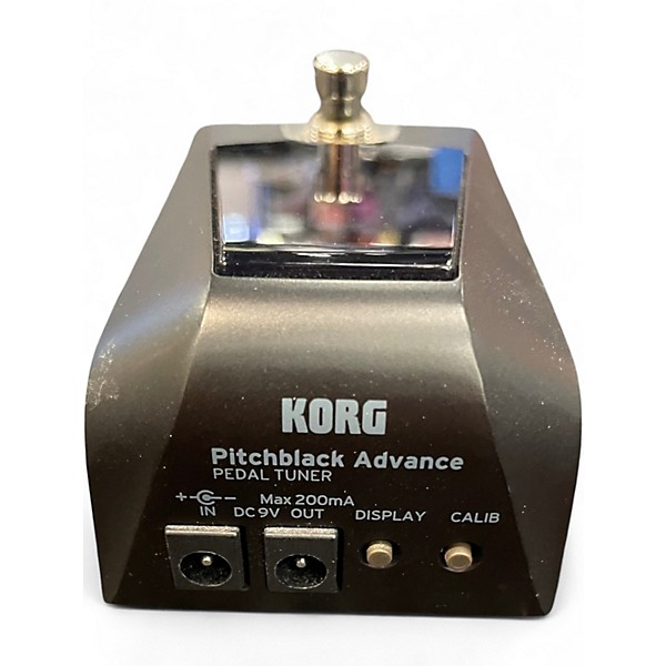 Used KORG PB01 Pitchblack Chromatic Tuner Pedal