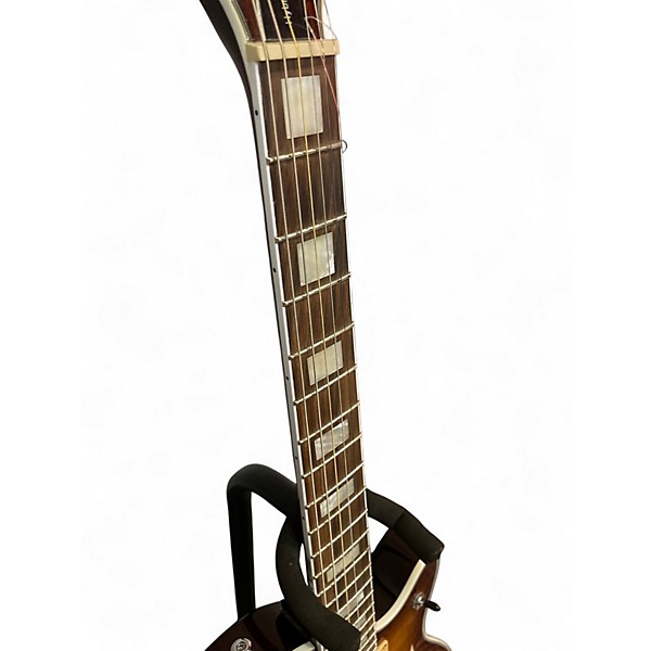 Used Michael Kelly Hybrid Special QUILT HONEY BURST Hollow Body Electric Guitar