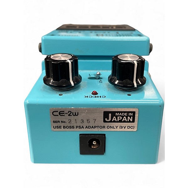 Used BOSS CE2W Waza Craft Chorus Effect Pedal