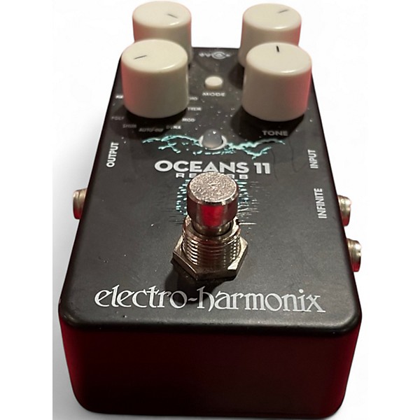 Used Electro-Harmonix Oceans 11  Reverb Effect Pedal