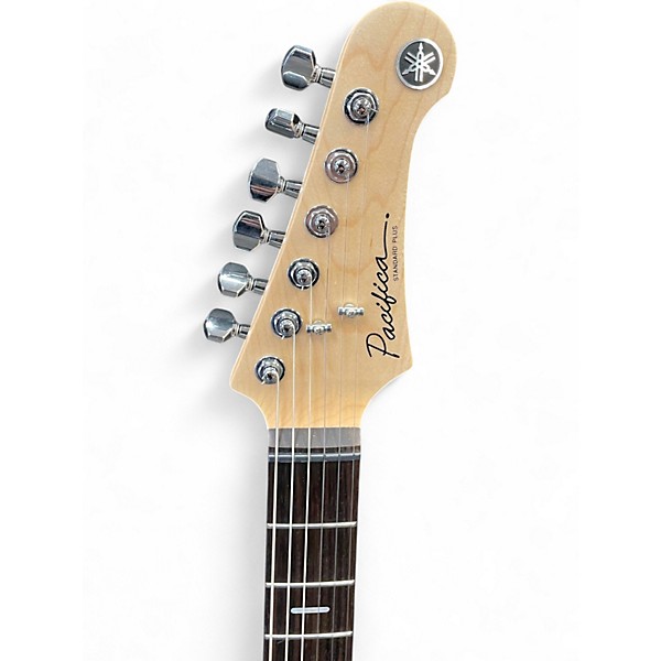 Used Yamaha PACIFICA standard plus white Solid Body Electric Guitar