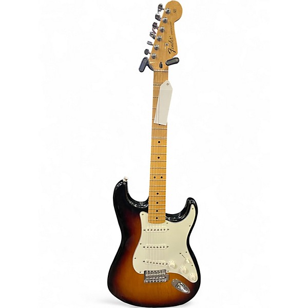 Used 2013 Fender Standard Stratocaster 3 Color Sunburst Solid Body Electric Guitar