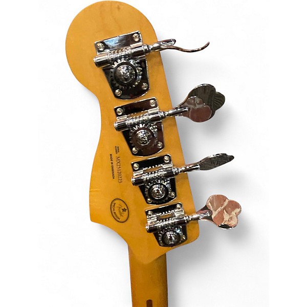 Used Fender player  Ocean Turquoise Electric Bass Guitar