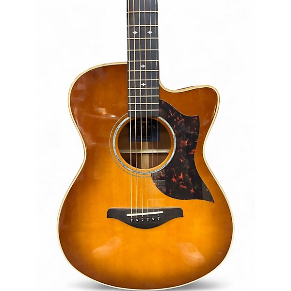Used Yamaha AC3M DLX Sandburst Acoustic Guitar