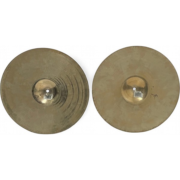 Used Zildjian 14in A Custom Hi Hat Pair Cymbal
