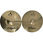 Used Zildjian 14in A Custom Hi Hat Pair Cymbal