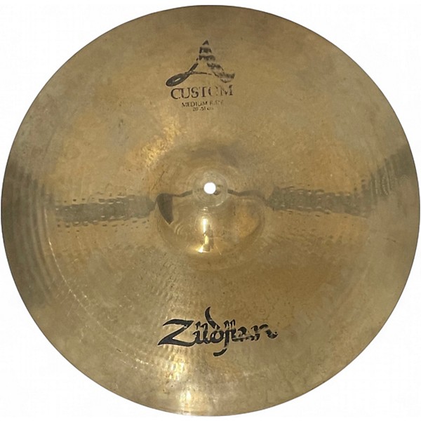 Used Zildjian 20in A Custom Medium Ride Cymbal