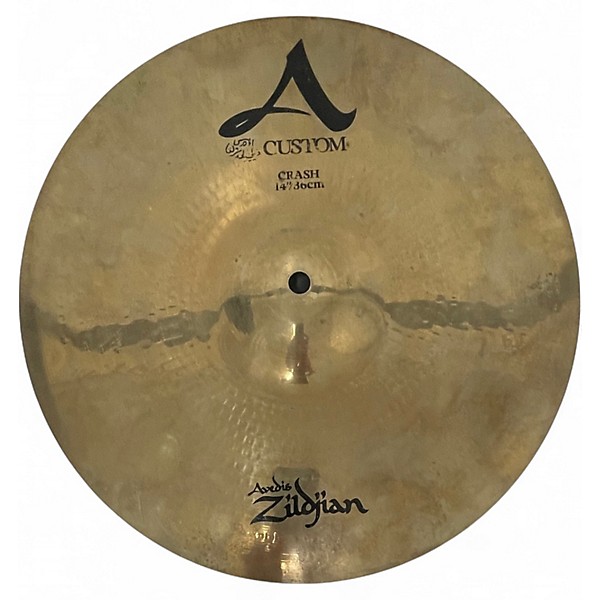 Used Zildjian 14in A Custom Crash Cymbal