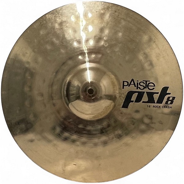Used Paiste 16in PST8 ROCK CRASH Cymbal