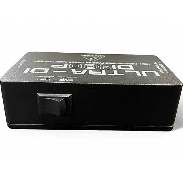 Used Behringer DI400P Passive Direct Box
