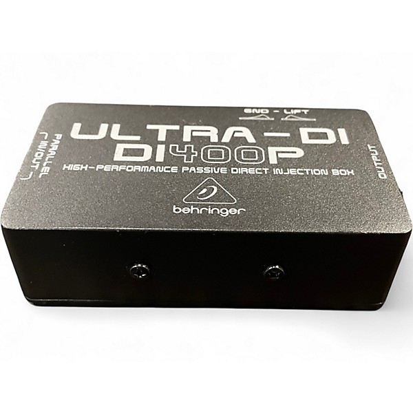 Used Behringer DI400P Passive Direct Box