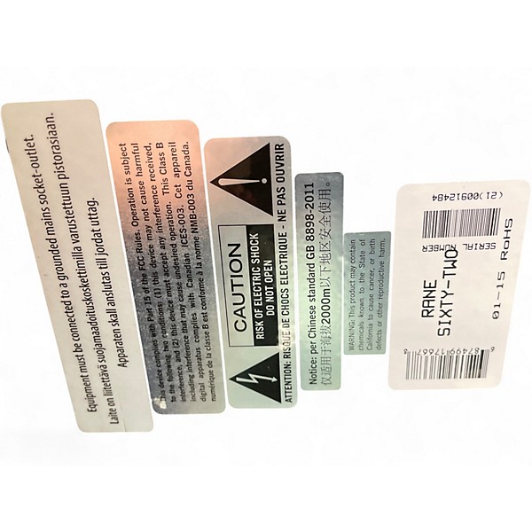 Used RANE 62 DJ Mixer