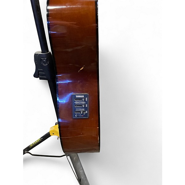 Used Yamaha FX335C Natural Acoustic Electric Guitar