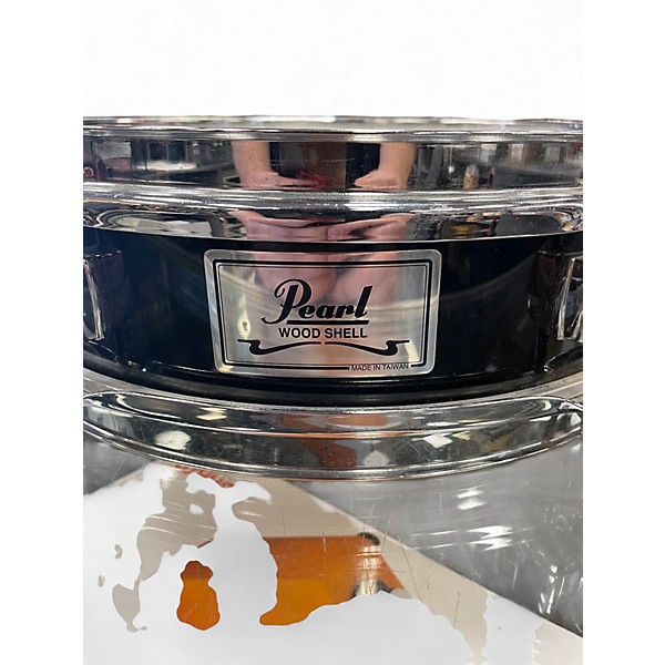 Used Pearl 3X13 Session Studio Classic Snare Black Drum