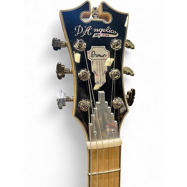 Used D'Angelico Premier Series BEDFORD Black Solid Body Electric Guitar