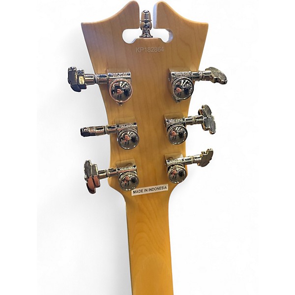 Used D'Angelico Premier Series BEDFORD Black Solid Body Electric Guitar