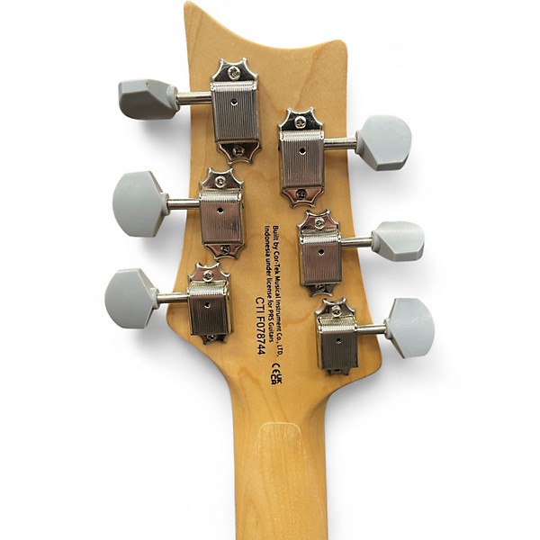 Used PRS SE Silver Sky Gray Solid Body Electric Guitar