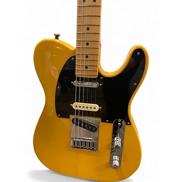 Used Fender Player Plus Nashville Telecaster Butterscotch Solid Body Electric Guitar