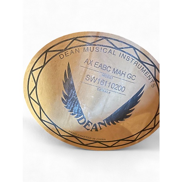 Used Dean AX EACB Mahogany Acoustic Bass Guitar