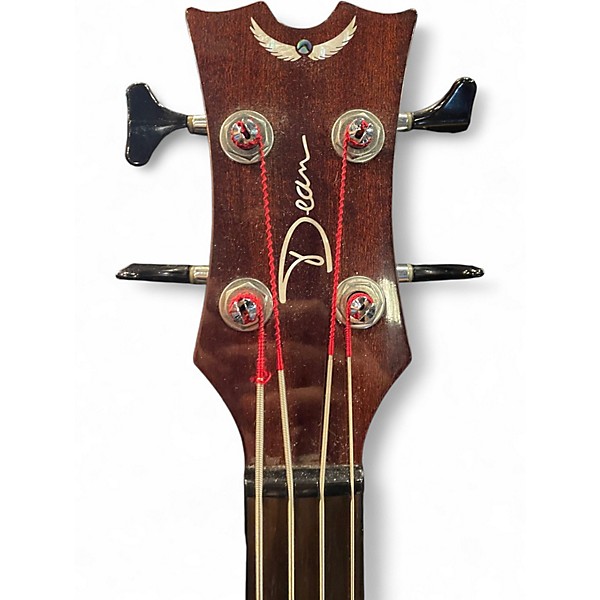 Used Dean AX EACB Mahogany Acoustic Bass Guitar