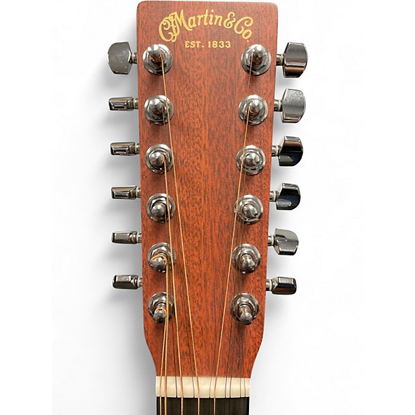 Used Martin D12X1 Natural 12 String Acoustic Guitar