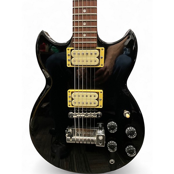 Used 1990s Yamaha SBG200 Black Solid Body Electric Guitar