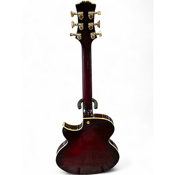 Used Conti Entrada Trans Red Hollow Body Electric Guitar