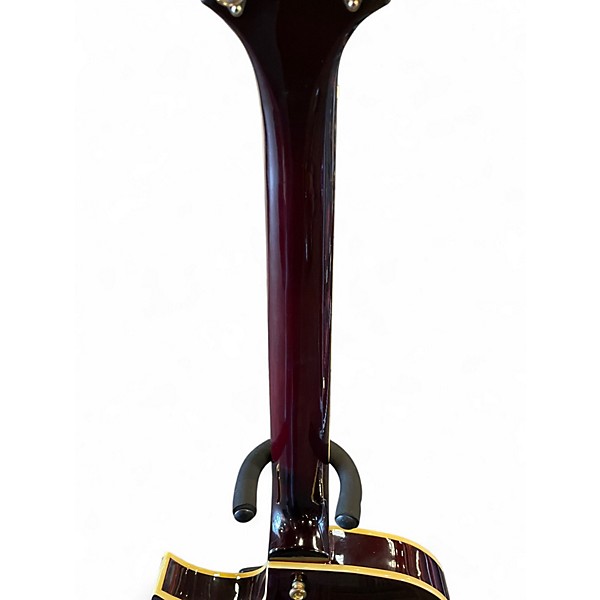 Used Conti Entrada Trans Red Hollow Body Electric Guitar